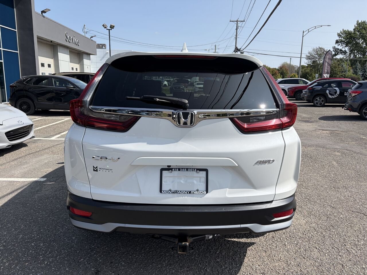 Honda CR-V LX Traction Intégrale 2021 Blanc Montmagny - photo #5