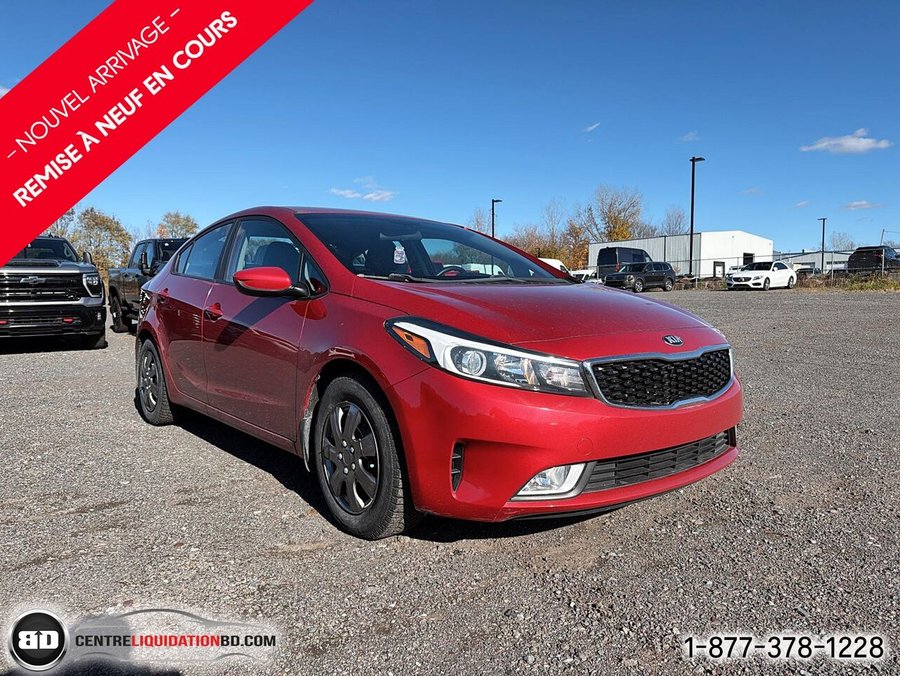 2018 Kia Forte LX+ BA Red