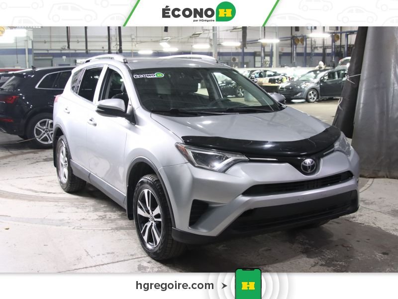 2018 Toyota Rav 4 LE AWD A/C GR ELECT MAGS CAM RECUL BLUETOOTH Silver