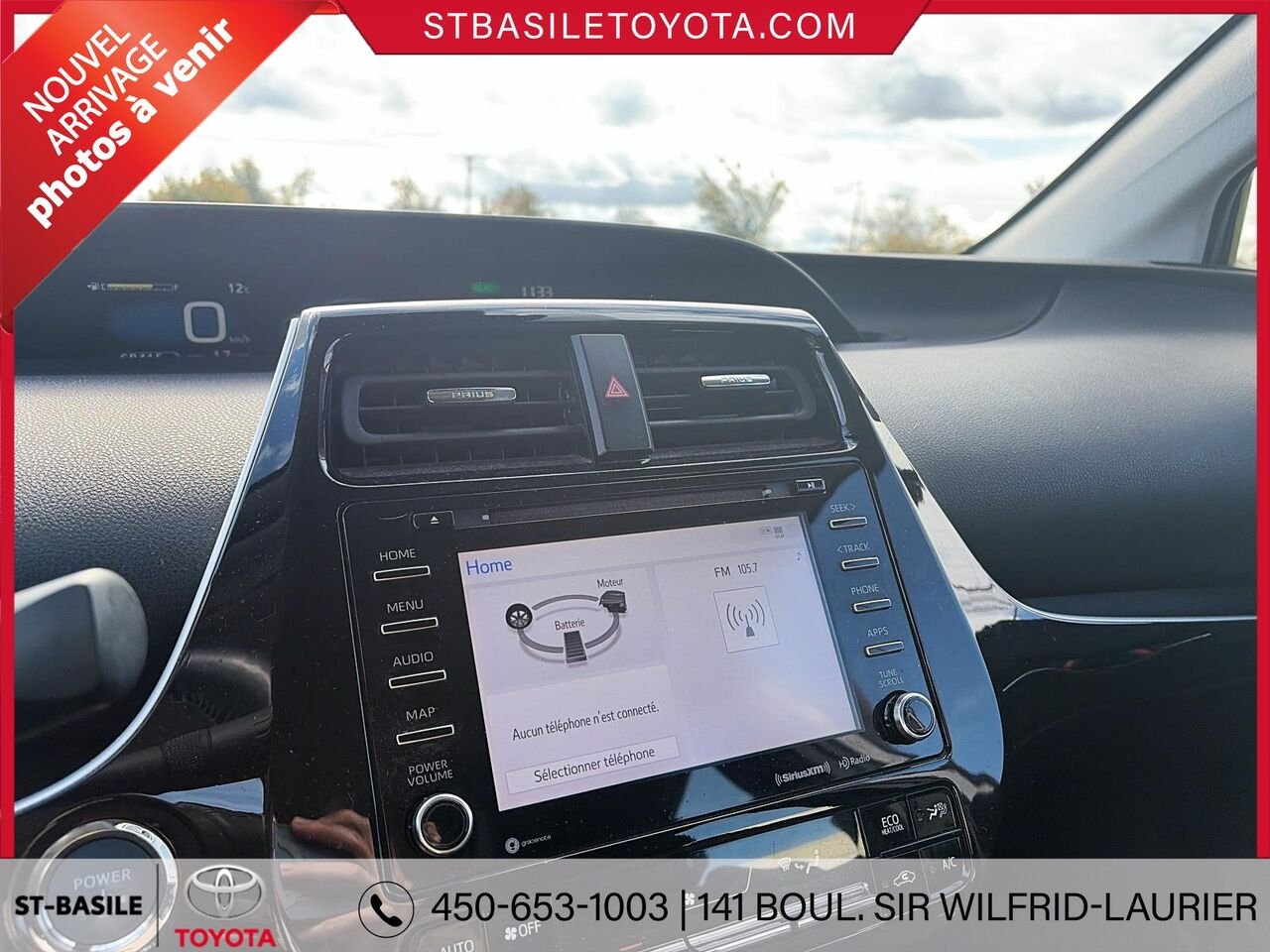 TOYOTA Prius Prime 2022 Gris Saint-Basile-le-Grand - photo #6