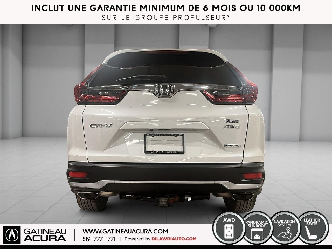 Honda CR-V Touring AWD 2020 Blanc Gatineau - photo #15