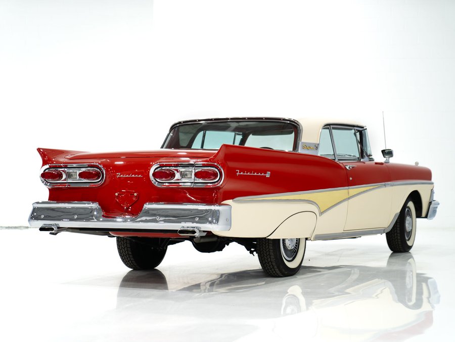 1958 Ford Fairlane 500 Skyliner **PRICE IN USD** Police Interceptor 352 CID Fully Restored