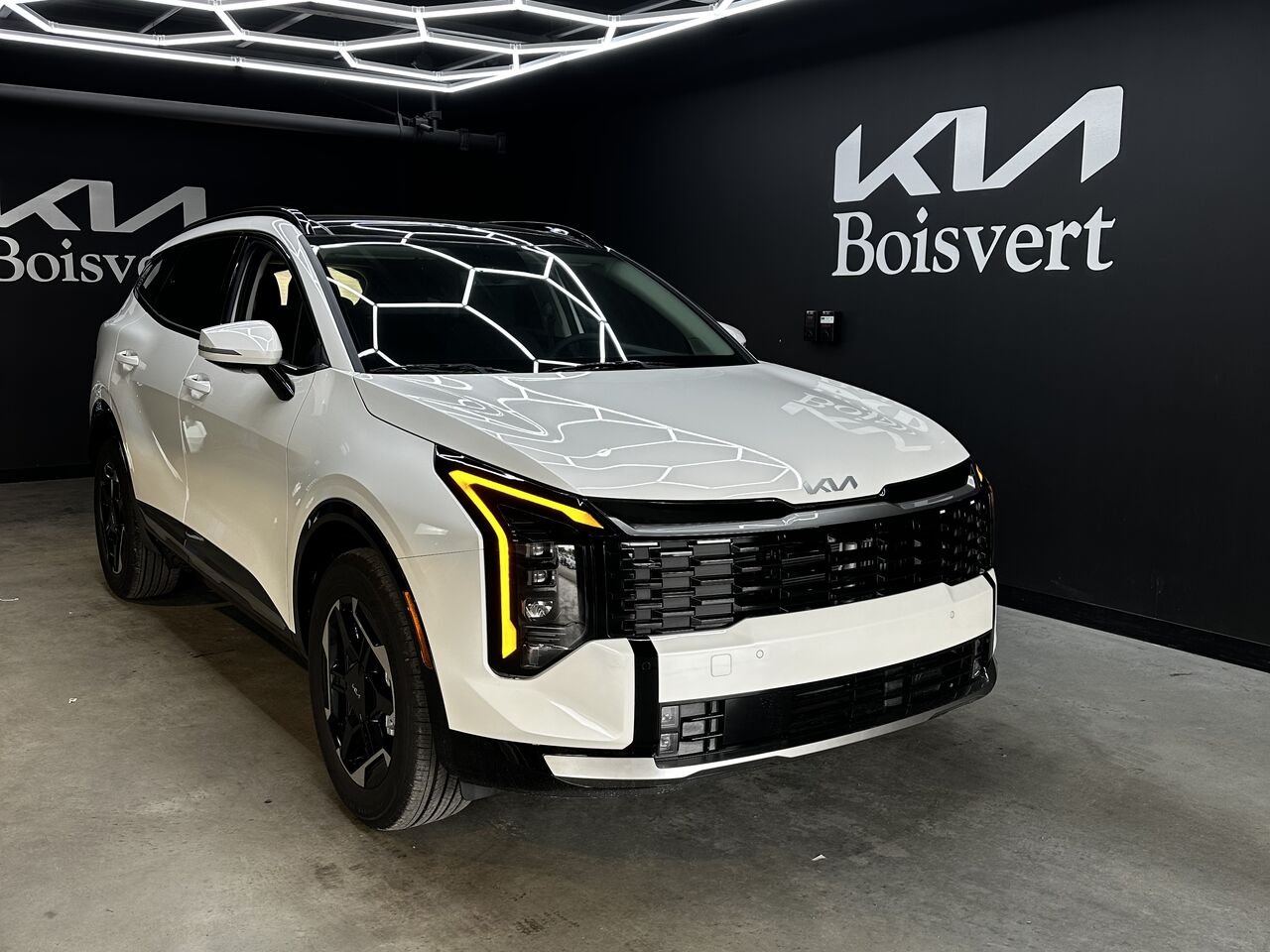 Kia Sportage hybride 2026 Blanc Neige Nacré Blainville - photo #0