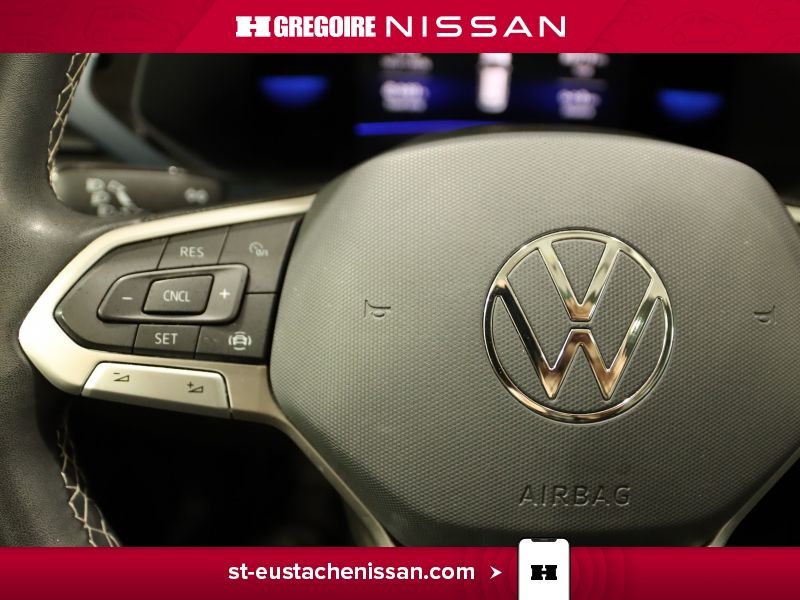 Volkswagen Taos SW4961 | Comfortline AWD TOIT PANORAMIQUE SIEGES CHAUFFANTS 2022 Bleu Laval - photo #27