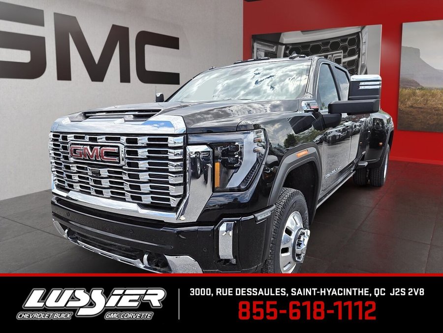 GMC Sierra 3500HD Denali cabine multiplace 4RM 172 po 2026 NOIR ONYX