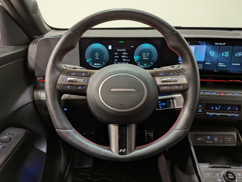 Hyundai Kona 1.6T N Line AWD w/Two-Tone Roof 2025 Gris Val-David - photo #12