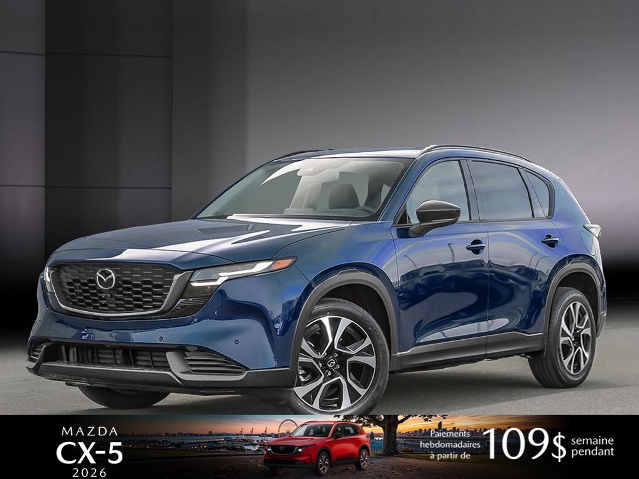 Mazda CX-5 JM3KMBHA4T0185509 2026 Bleu marine mica Mirabel - photo #0