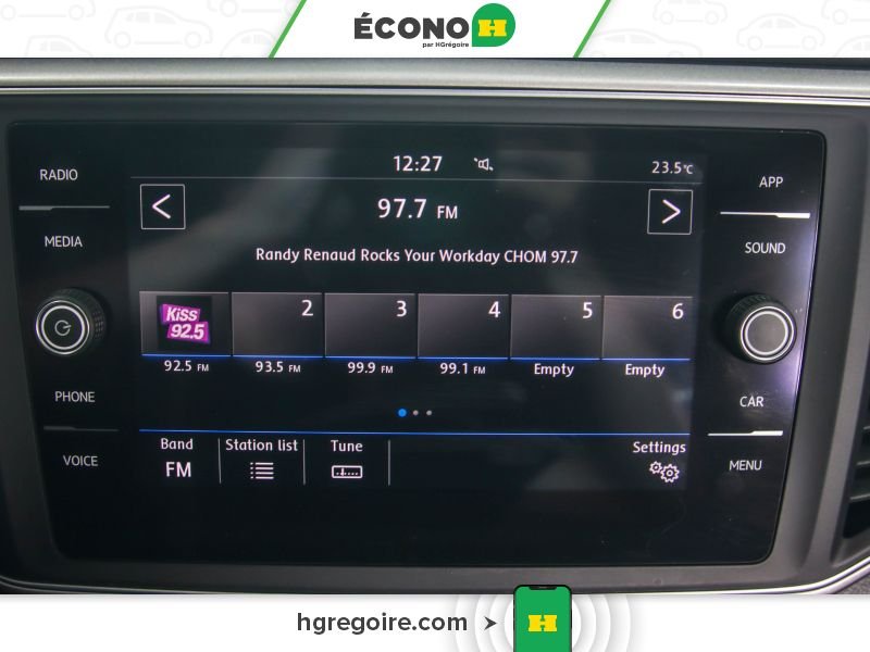 Volkswagen Atlas 820438 | COMFORTLINE A/C CUIR GR ELECT MAGS 2018 Argent Laval - photo #9