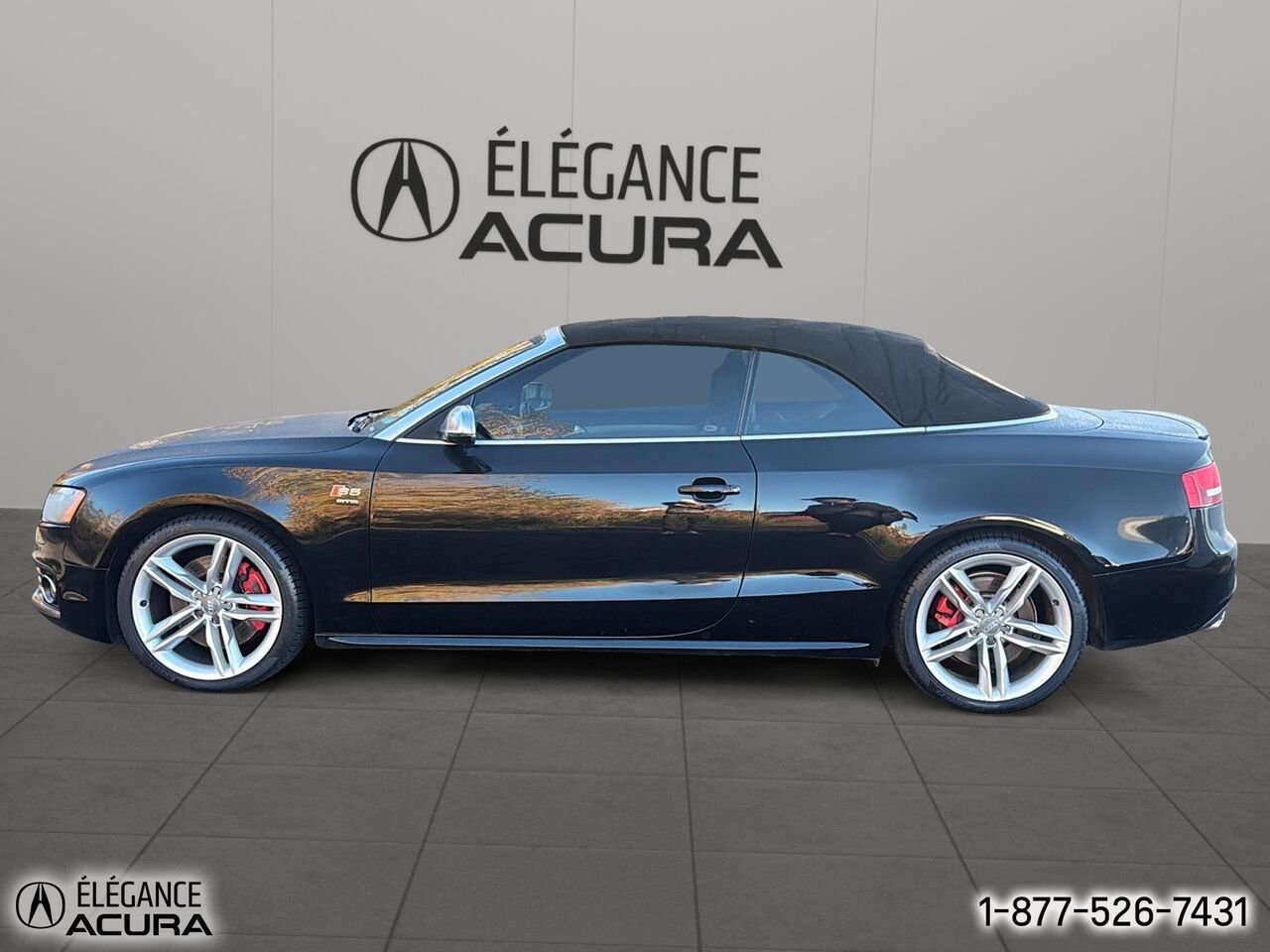 2010 Audi S5 Cabriolet automatique Premium 2 portes | 26084B Black Granby - photo #7