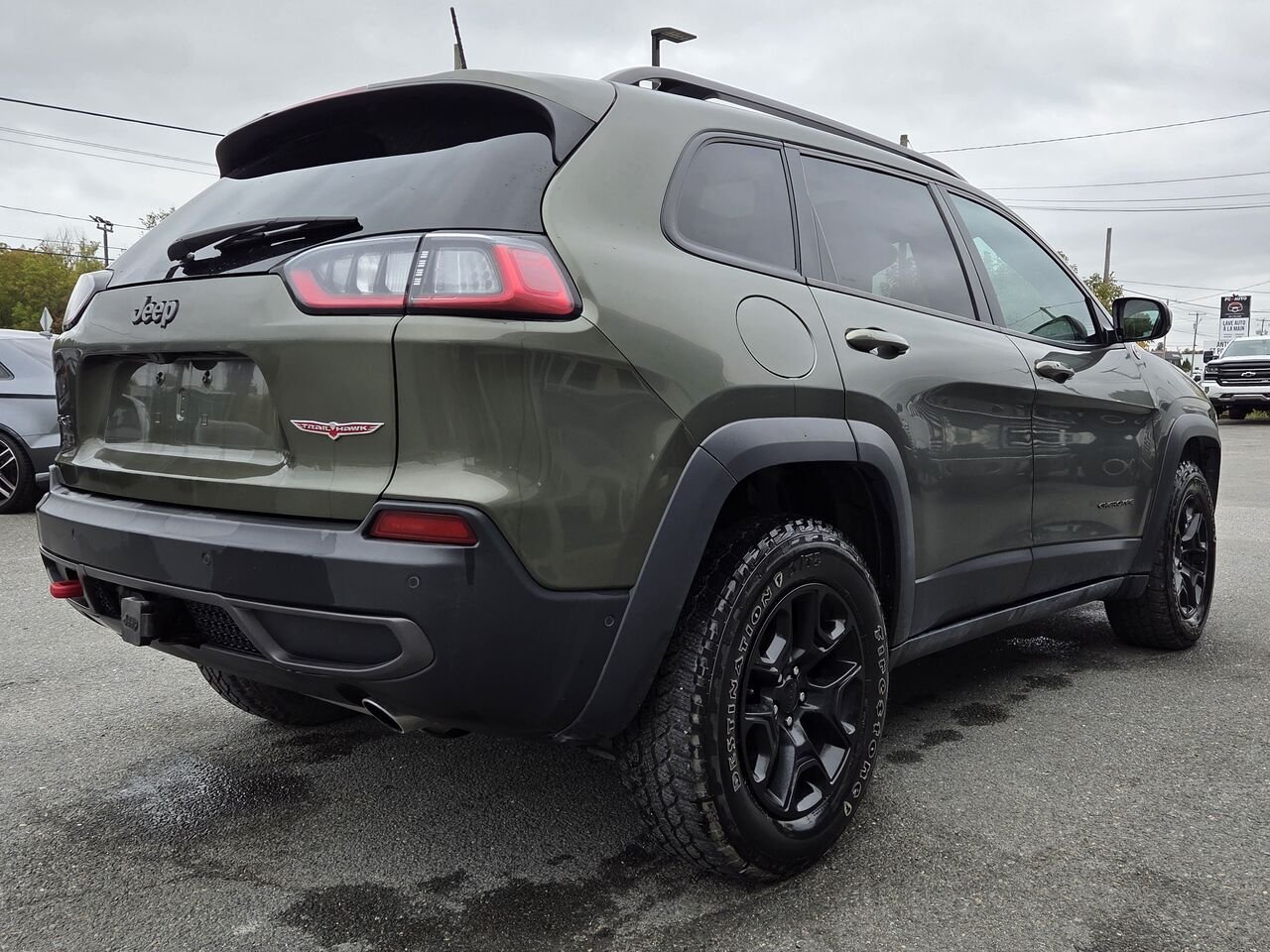 Jeep Cherokee Trailhawk 4x4 2021 Vert Granby - photo #6