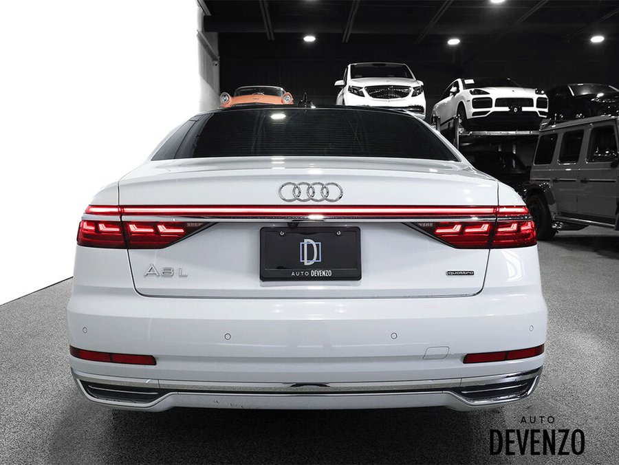 2019 Audi A8 L 2019 White