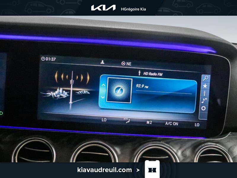 Mercedes Benz E-Class KA8110 | E 400 4Matic Burmester sound system 2017 Gris Laval - photo #17