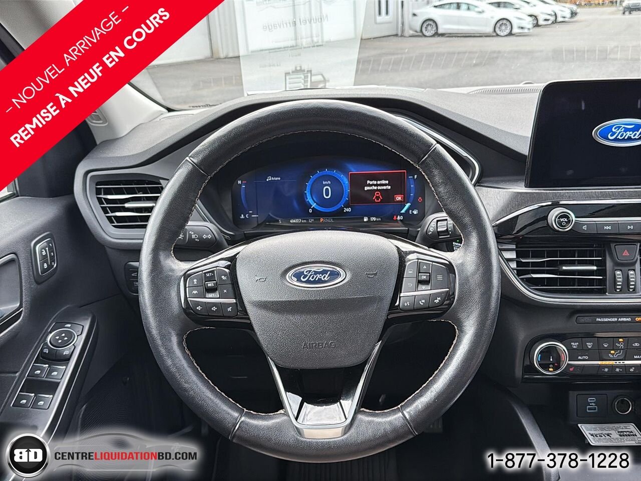 Ford Escape Titanium hybride TI | BD0435 2022 Noir Granby - photo #12