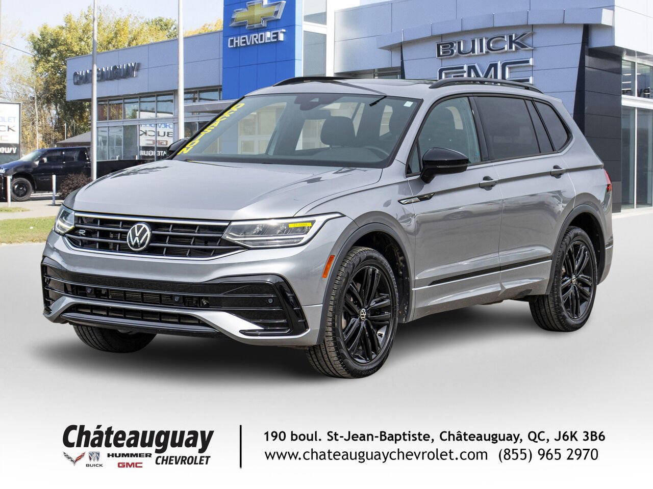 Volkswagen Tiguan Comfortline R-Line Black Edition 4MOTION 2022 Argent Châteauguay - photo #0