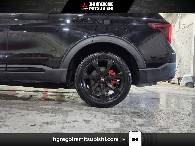 Ford Explorer MH4497 | ST * AWD * Toit Pano * Cuir * 7 Places * Mags * 2020 Noir Laval - photo #12