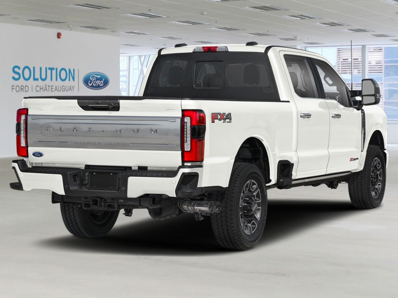 Ford Super Duty F-250 SRW PLATINUM CABINE 6 PLACES 4RM CAISSE DE 6,75 PI 2026 Blanc astral métallisé trois couches Châteauguay - photo #2