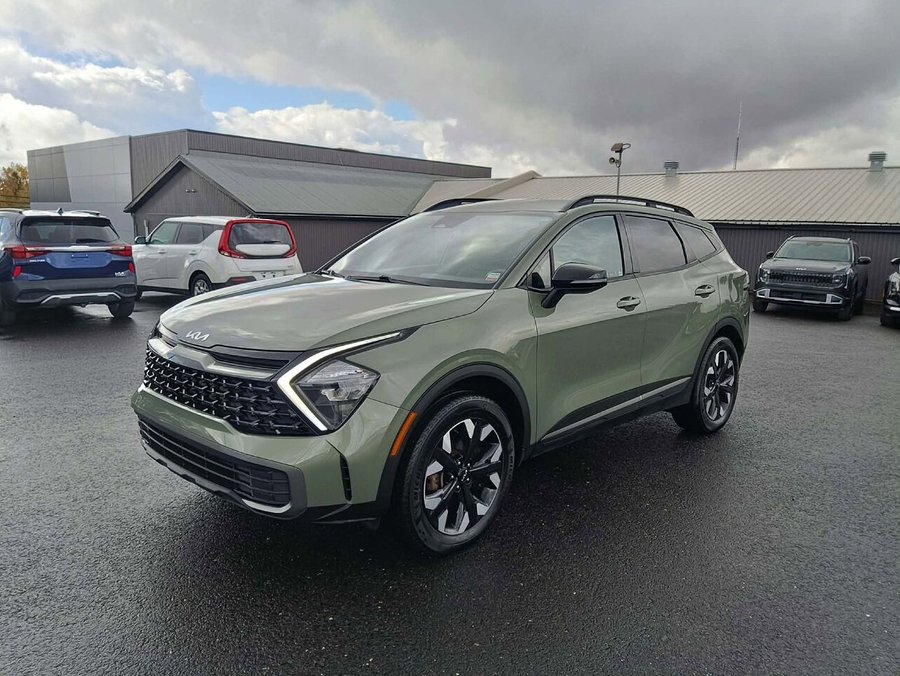Kia Sportage X-LINE Traction Intégrale 2023 Vert