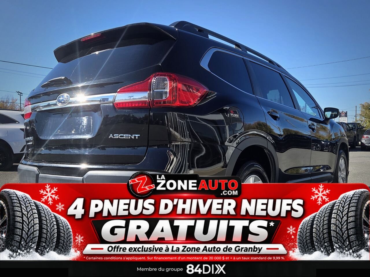 Subaru Ascent Convenience AWD 2022 Noir Granby - photo #6