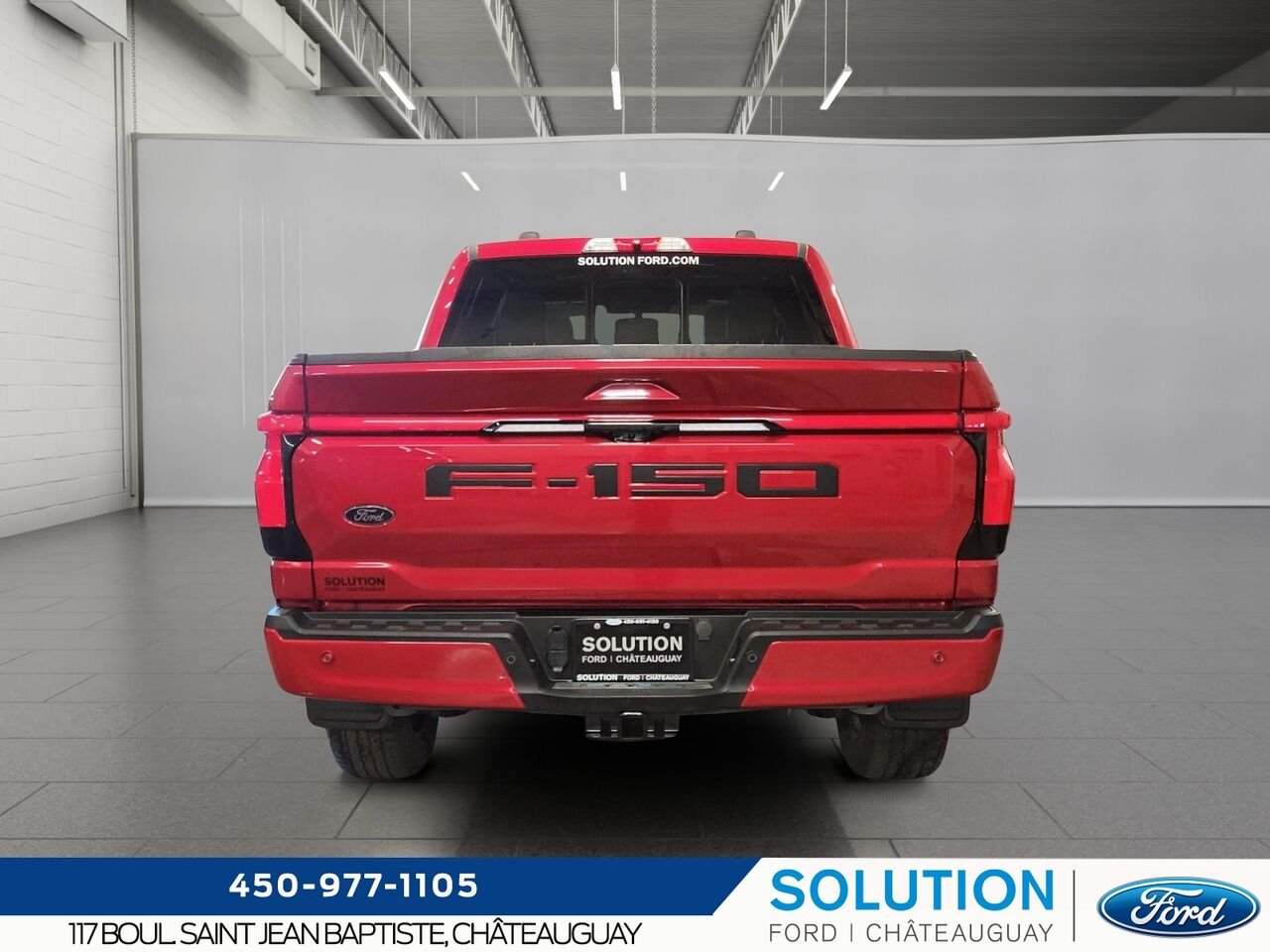 Ford F-150 Lightning LARIAT 2024 Rouge Saint-Eustache - photo #4