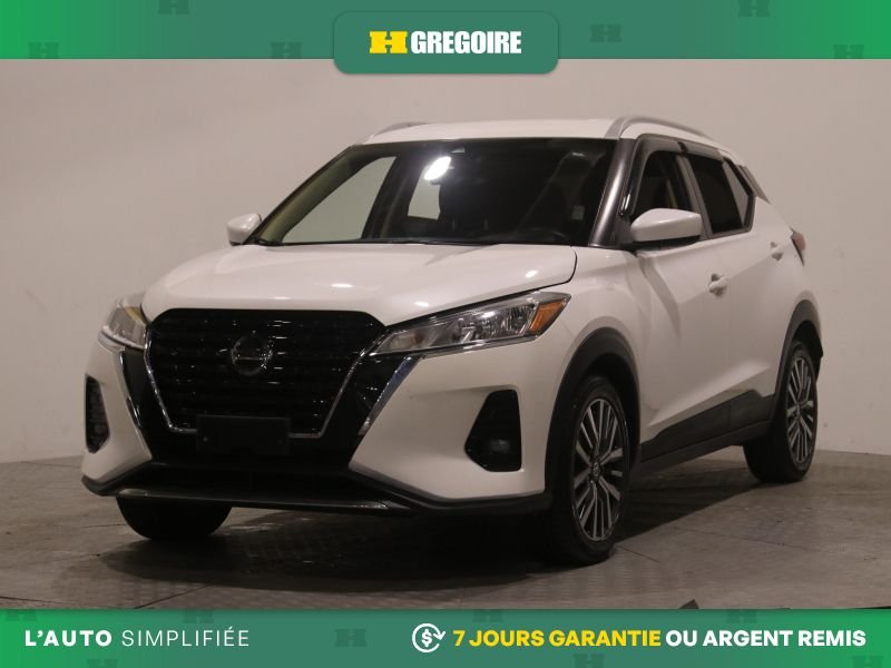 Nissan Kicks SV AUTO AC GR ELECT MAGS CAM RECUL BLEUTOOTH 2021 Blanc