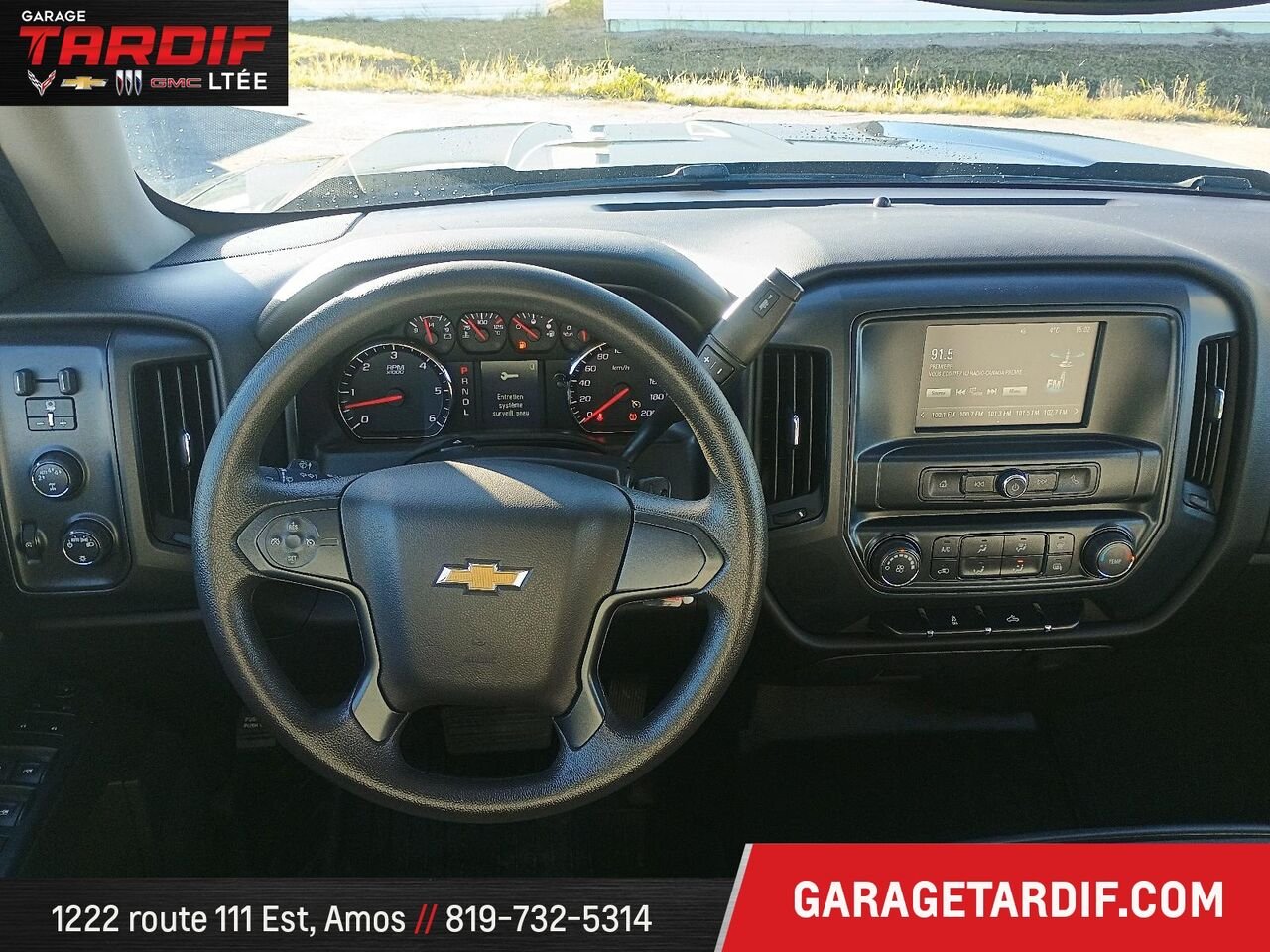 CHEVROLET SILVERADO CABINE MULTIPLACE 4RM 46783A 2018 Noir Amos - photo #13