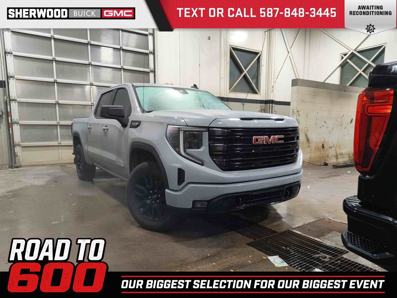 2024 GMC Sierra 1500 4WD Crew Cab 147 Elevation Grey Sherwood Park - photo #0