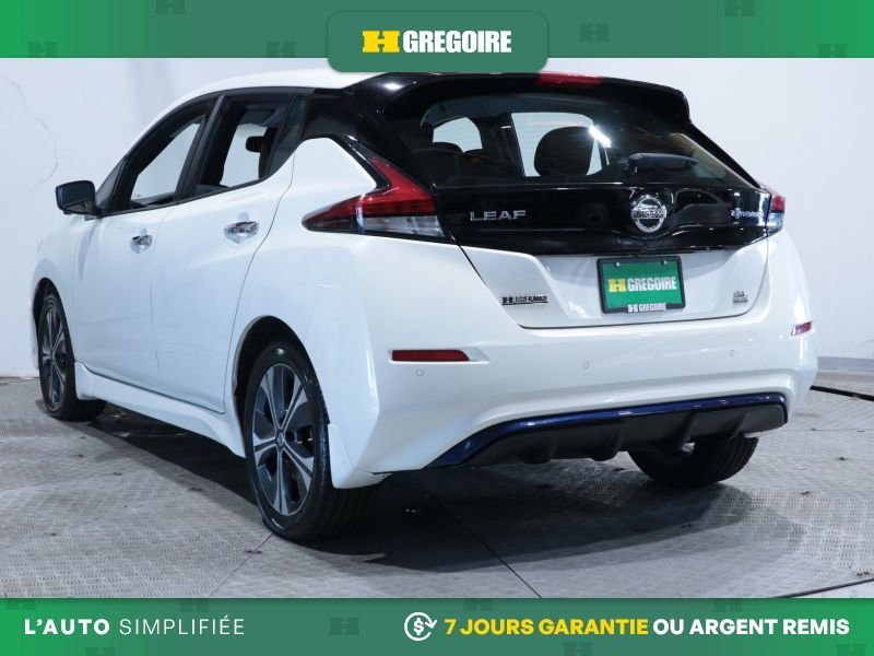 Nissan Leaf 820382 | SL PLUS AUTO AC CUIR NAV MAGS CAM RECULE 2020 Blanc Laval - photo #5