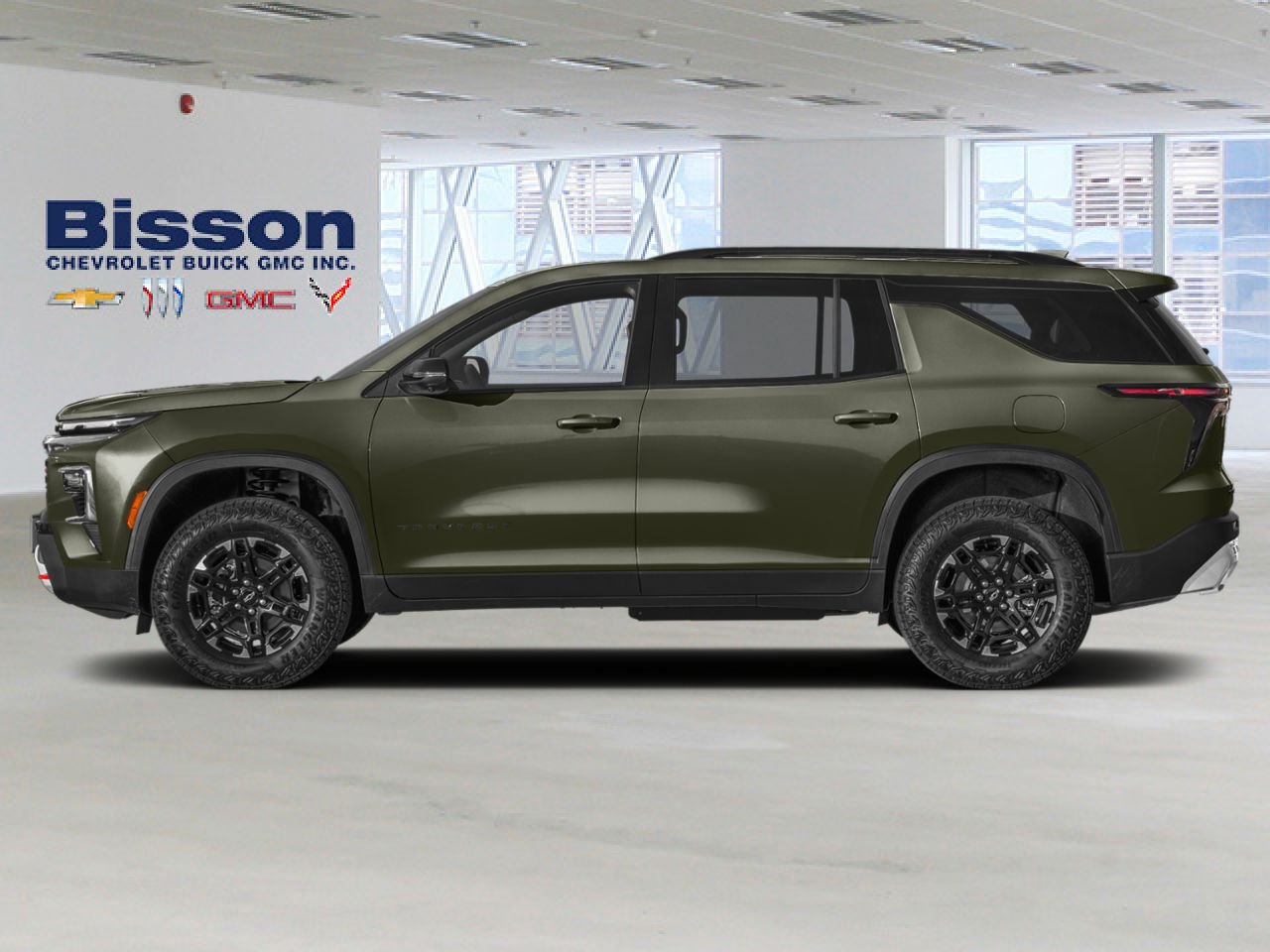 2027 Chevrolet Traverse Z71 4 portes TI Trillium Green Metallic Thetford Mines - photo #1