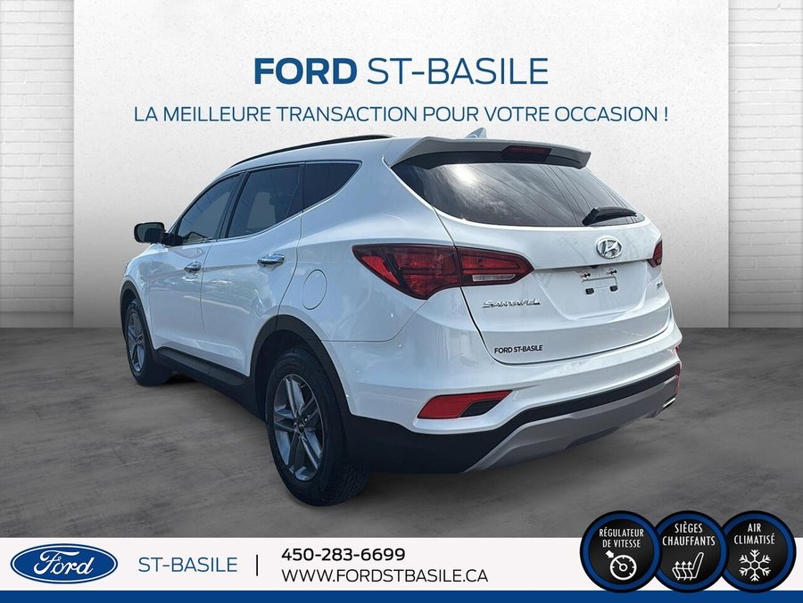 2017 HYUNDAI Santa Fe 2017 White