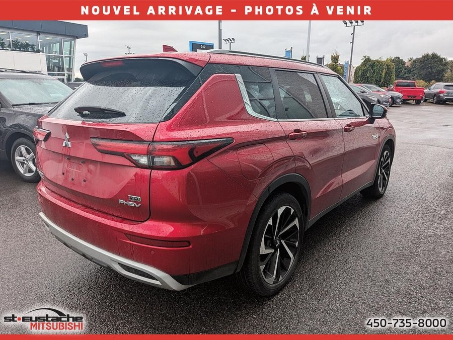 Mitsubishi Outlander PHEV SEL S-AWC PHEV PLUG IN-CUIR-TOIT OUVRANT-BANC CHAUFFANT 2024 Rouge
