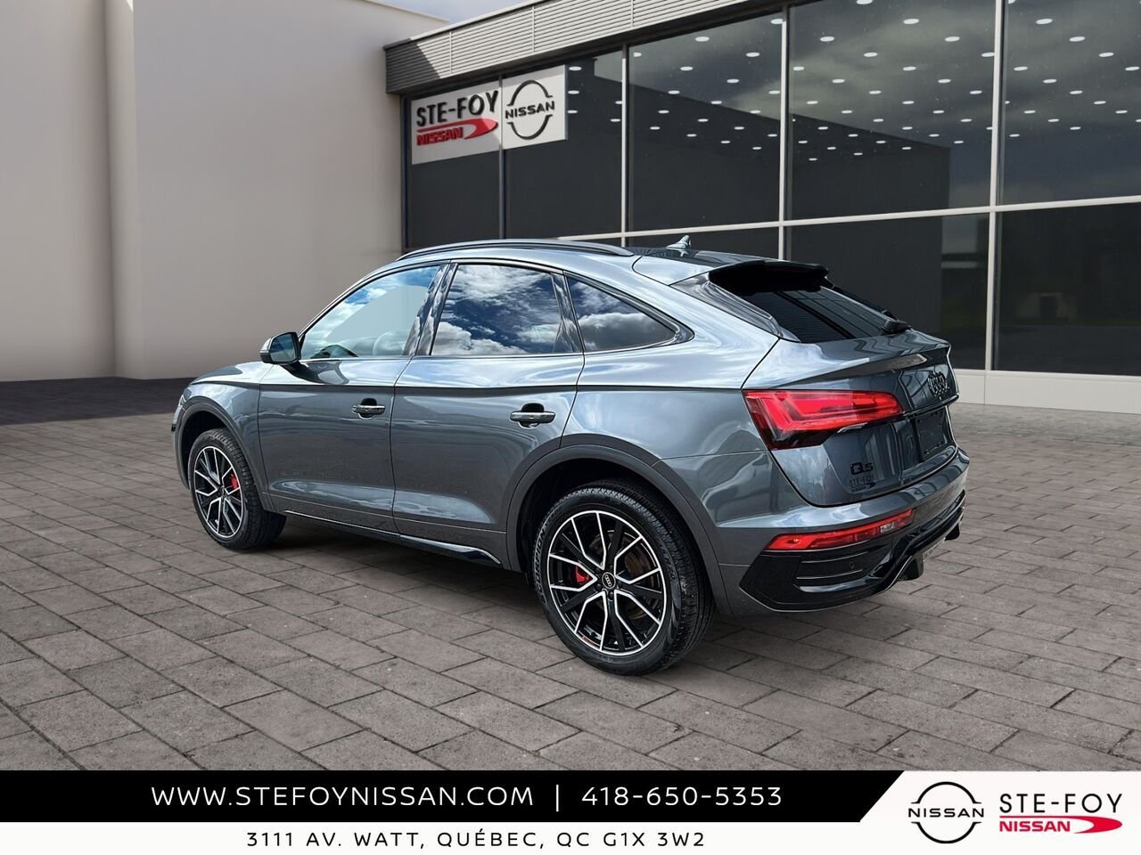 Audi Q5 Sportback PROGRESSIV 2025 Gris Ste-Foy - photo #3