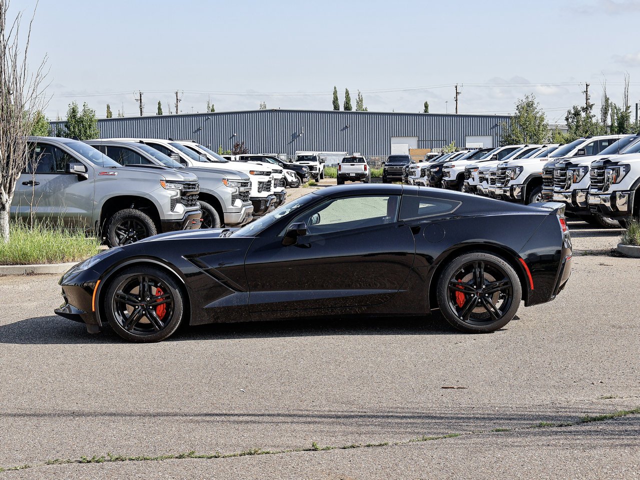 2017 Chevrolet Corvette 2dr Stingray Cpe w/1LT Black Sherwood Park - photo #8
