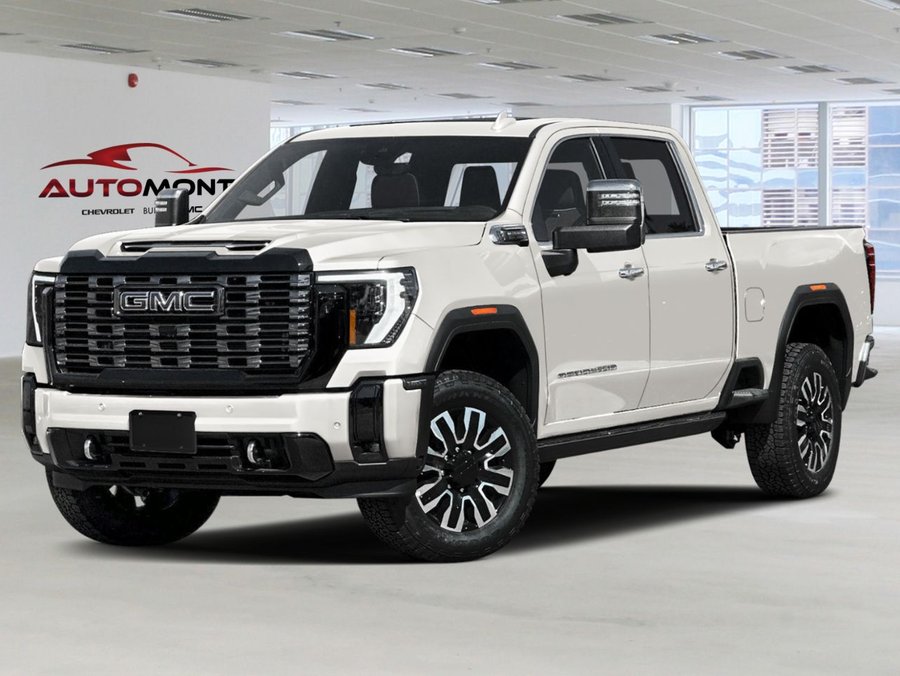2026 GMC Sierra 2500HD K2500 HD SIERRA CREW CAB DENALI ULTIMATE STD/BOX DURAMAX (5SB) Glacier White Tricoat