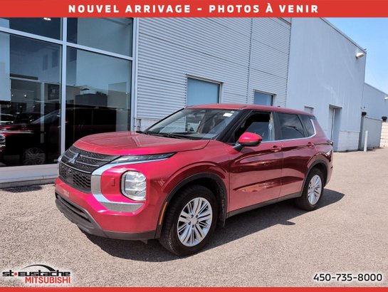 2024 Mitsubishi Outlander ES S-AWC-BANC CHAUFFANT-CAMERA DE RECUL-CARPLAY/ANDROID AUTO Red