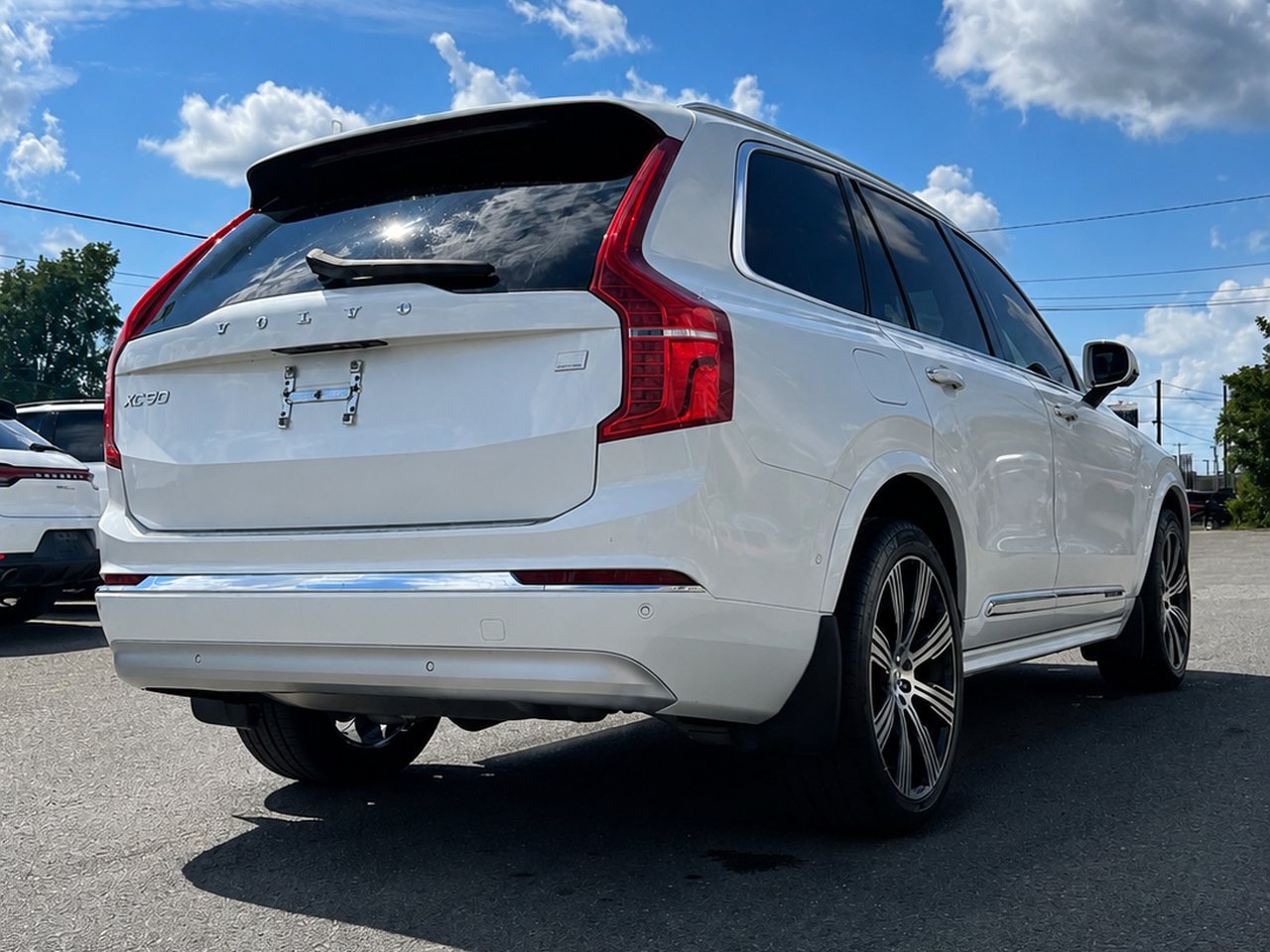 Volvo XC90 Recharge 2022 Blanc Granby - photo #6
