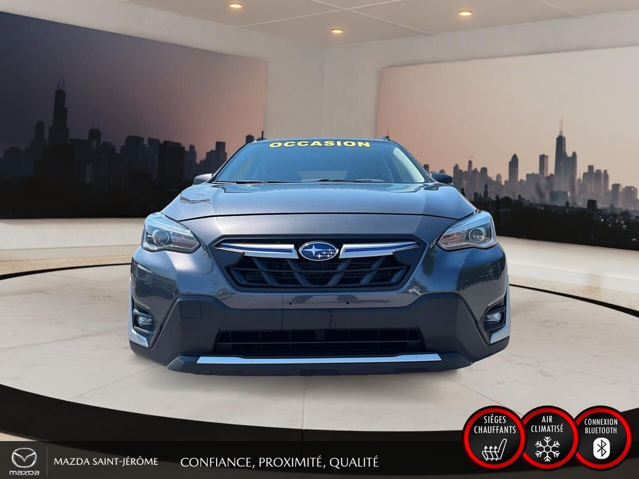 Subaru Crosstrek hybride rechargeable Limited HYBRIDE RECHARGEABLE | TOIT OUVRANT | AWD 2023 Gris Saint-Jérôme - photo #2