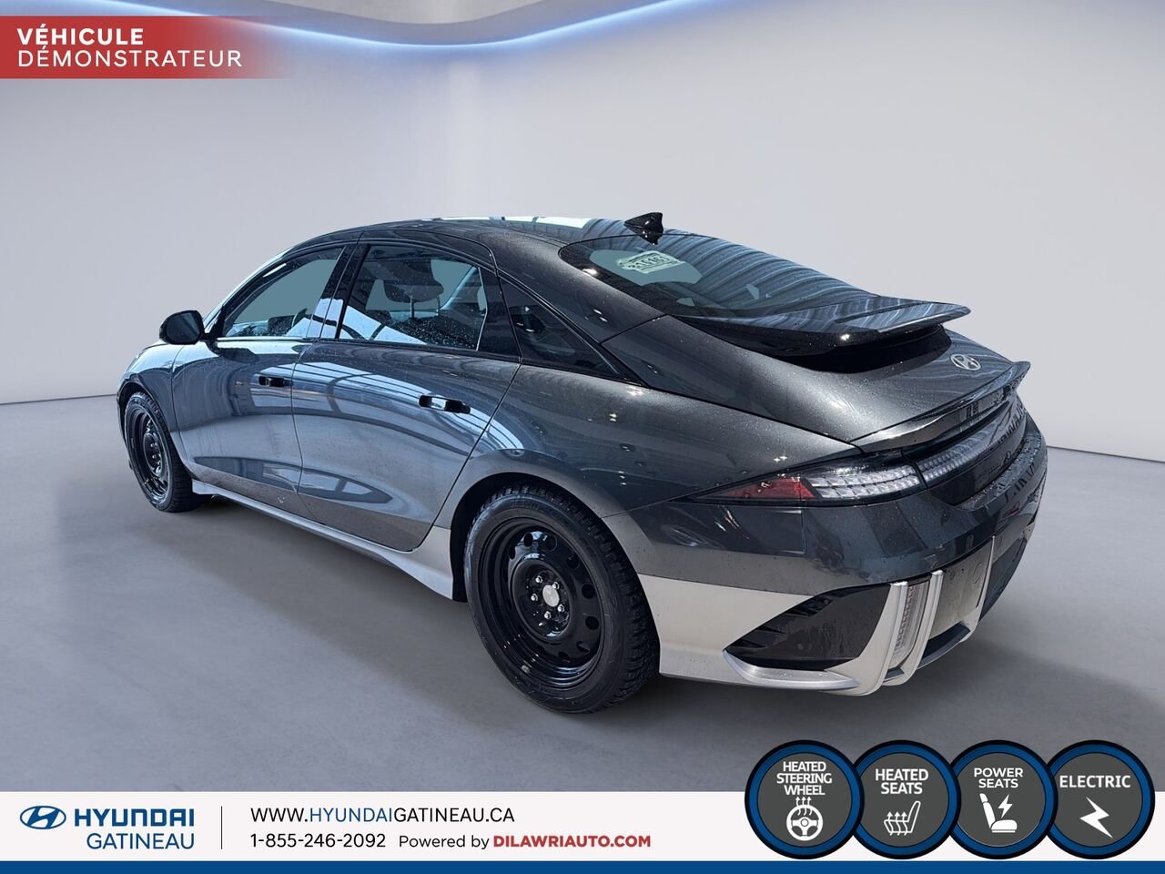 2024 HYUNDAI IONIQ 6 Nocturne Grey Gatineau - photo #3