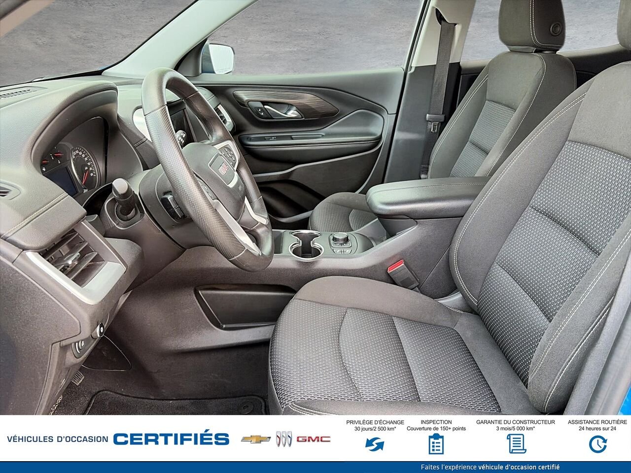 GMC TERRAIN Traction intégrale, 4 portes SLE 2024 Bleu Montmagny - photo #7