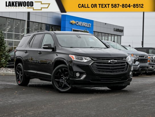 2019 Chevrolet Traverse Premier Redline Edition AWD 3.6L 7 Passenger | Dual Panel Power Sunroof Black