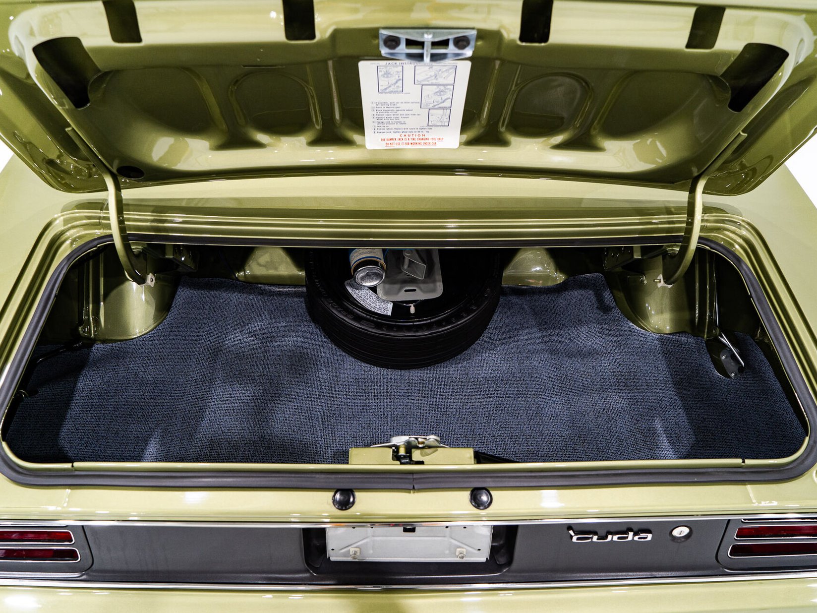 Plymouth HEMI Cuda 1970 Vert Saint-Eustache - photo #84
