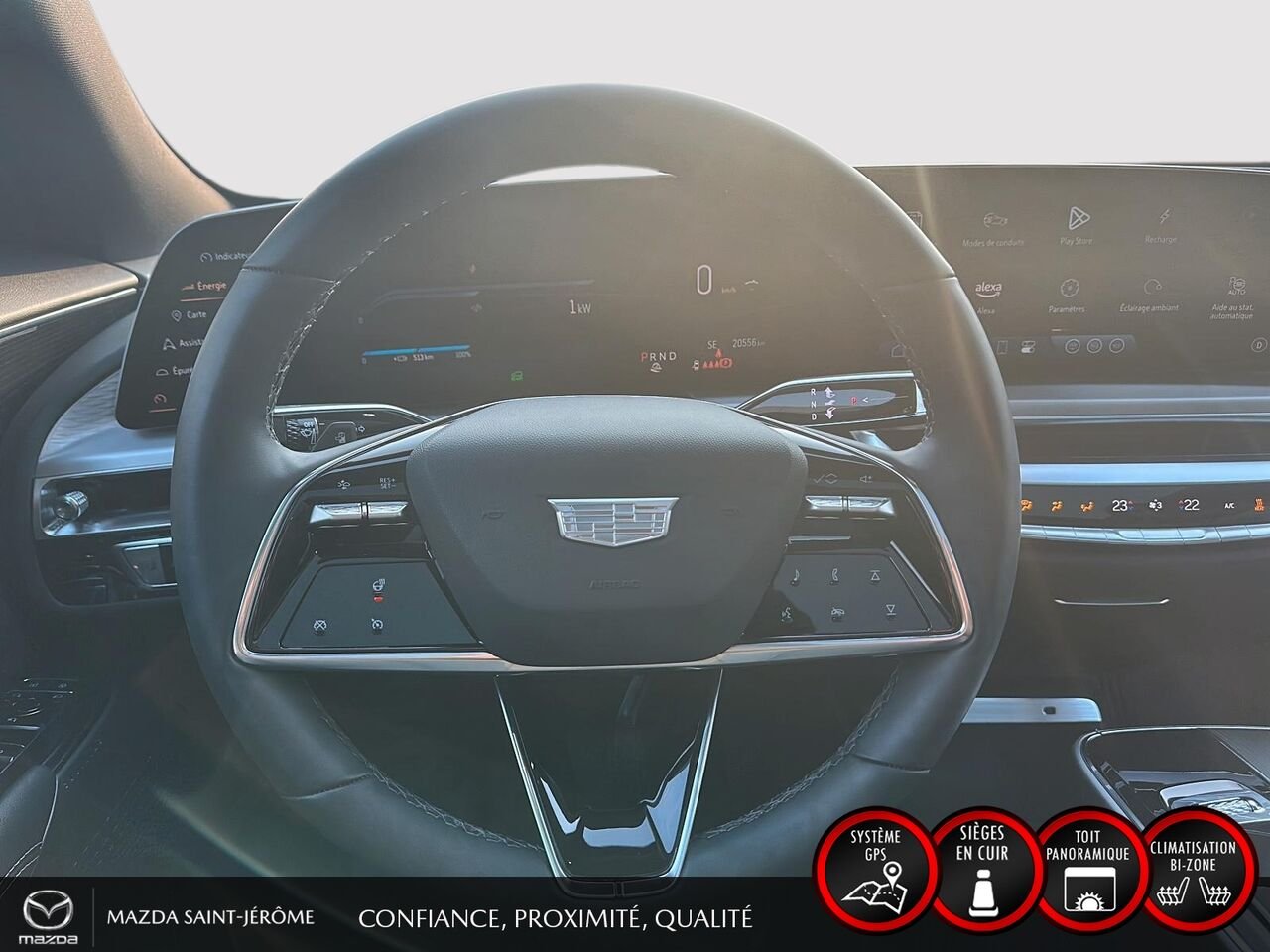 2025 Cadillac LYRIQ Black Sainte-Agathe-des-Monts - photo #13