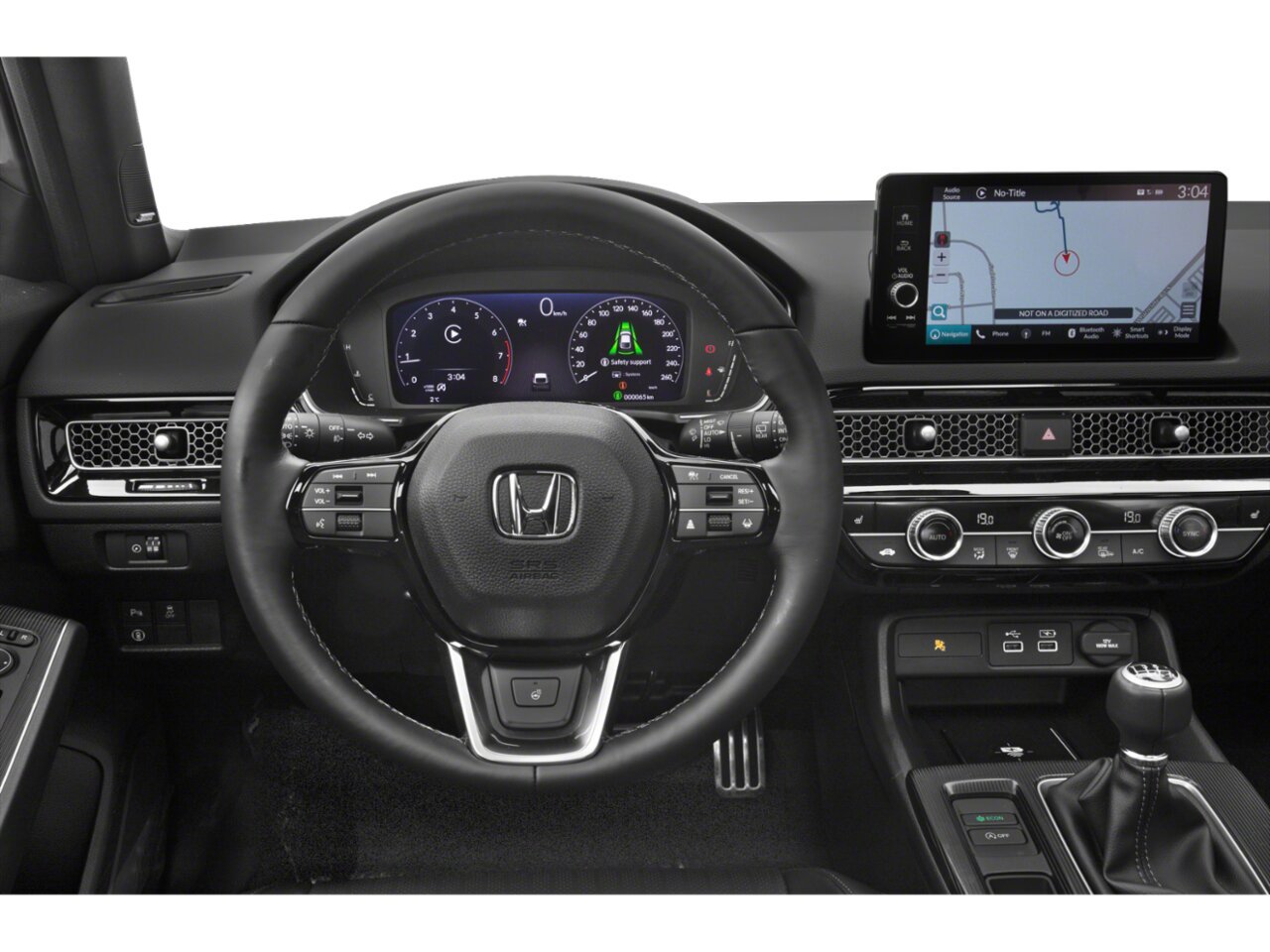 2024 Honda Civic Hatchback Sport Touring Platinum White Pearl Saint-Eustache - photo #4