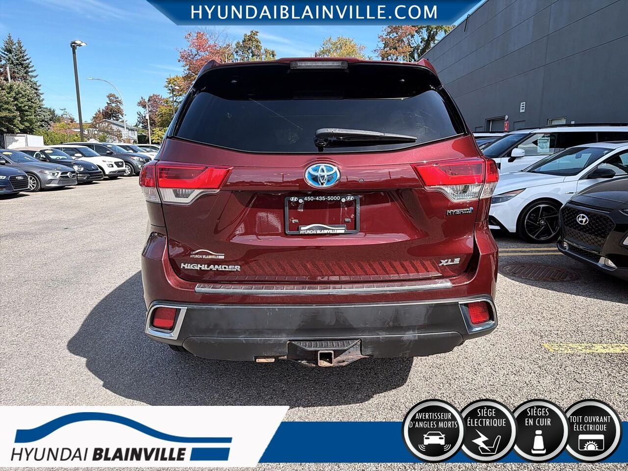 Toyota Highlander 2019 Rouge Blainville - photo #4