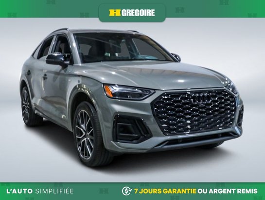 2023 Audi Q5 Progressiv AWD AUTO AC CUIR TOIT NAV CAM RECULE BL Grey