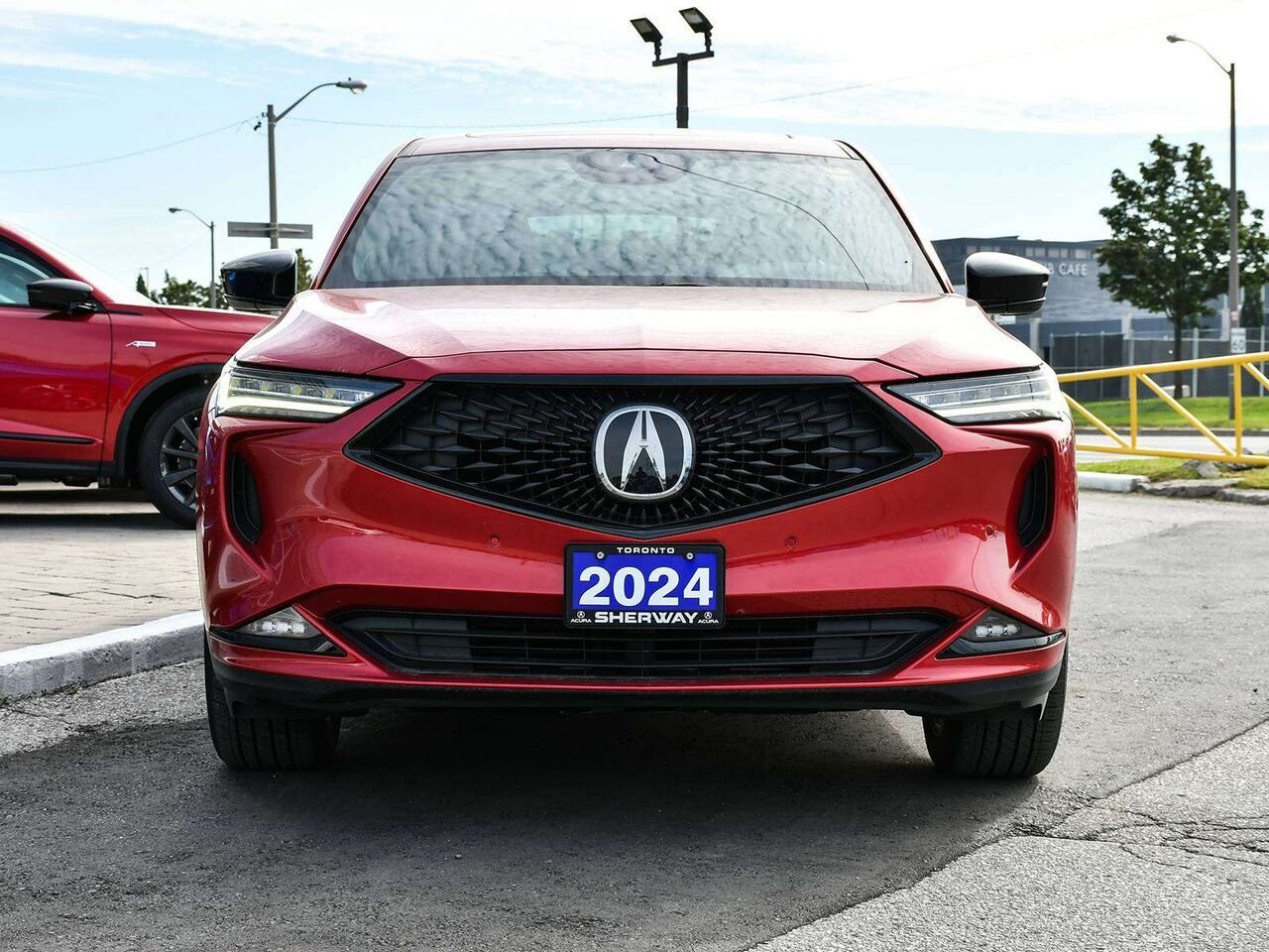 2024 Acura MDX A-Spec - ACURA CERTIFIED Red Etobicoke - photo #3