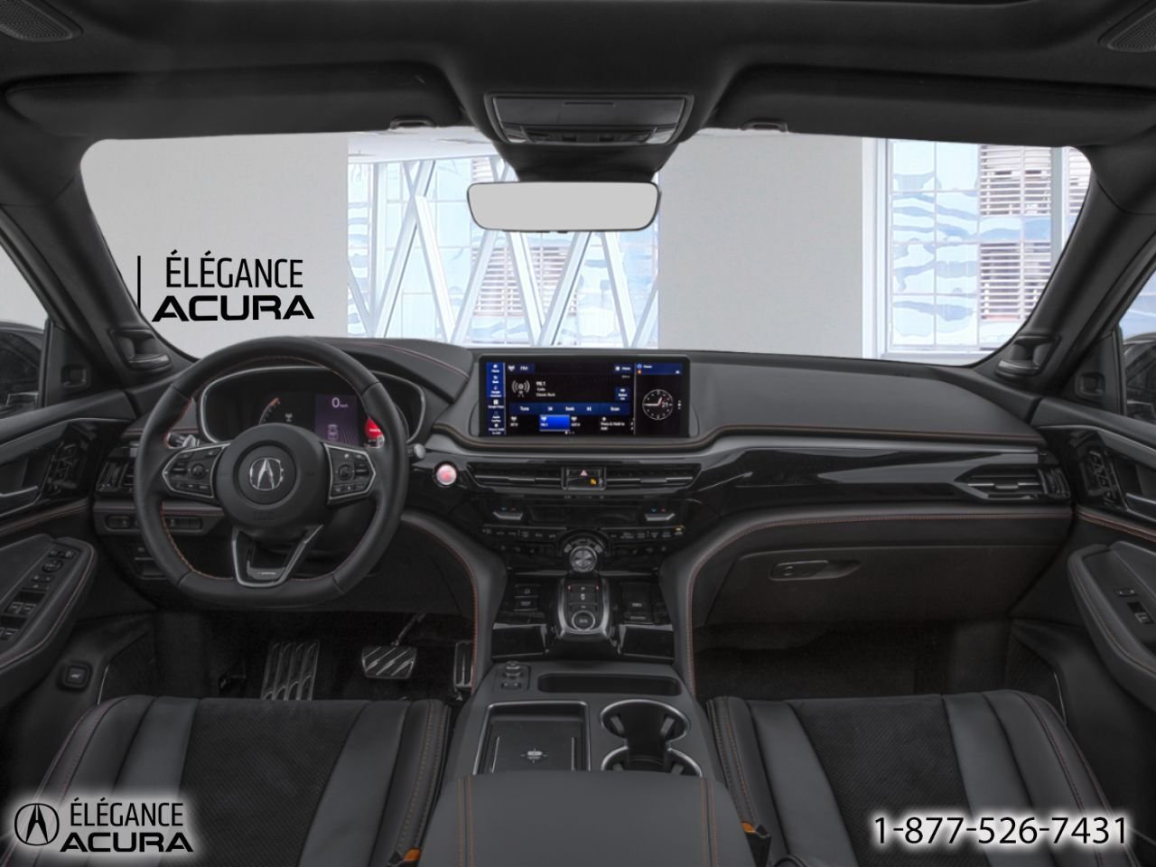 2026 ACURA MDX A-SPEC | 26096 Majestic Black Pearl Granby - photo #7