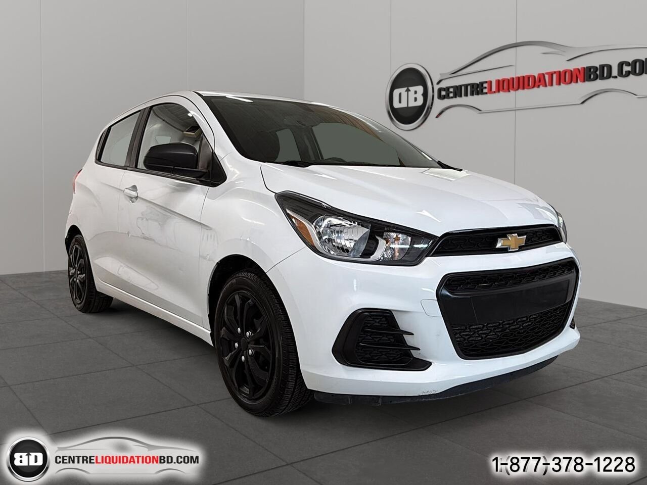 2017 Chevrolet Spark LS AUTOMATIQUE | BD0192 White Granby - photo #2