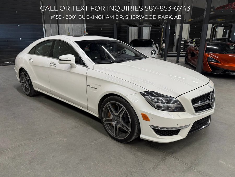 2014 Mercedes-Benz CLS-Class 2014 White