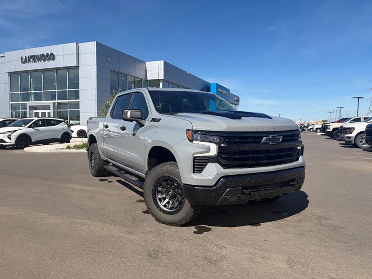 2024 Chevrolet Silverado 1500 4WD Crew Cab 147 LT Trail Boss Grey Sherwood Park - photo #1