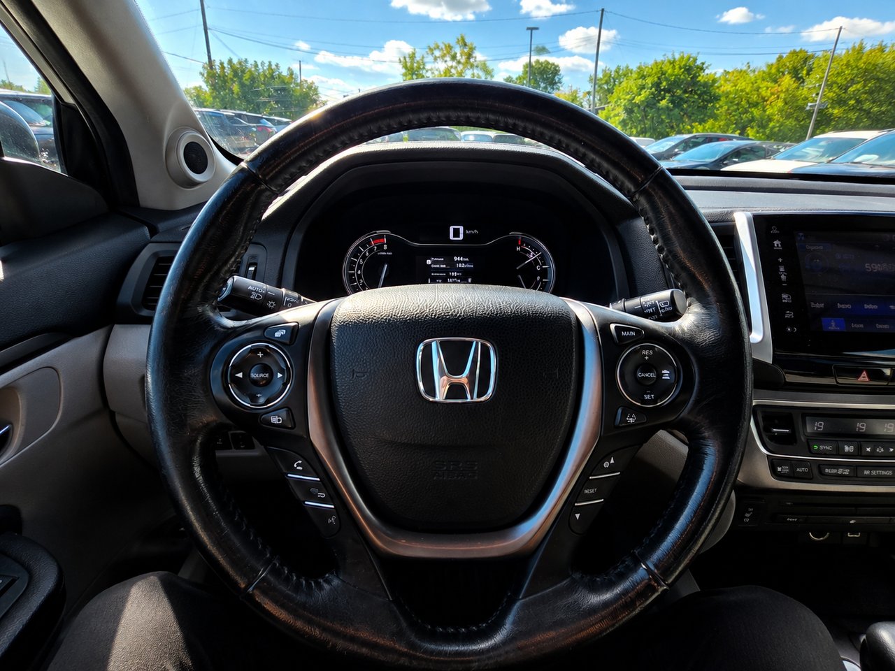 Honda Pilot 7 Passagers 2017 Gris Granby - photo #22